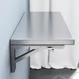 Wandmontierte schwimmende Klapptisch, Workstationstisch, Platz sparsamer Hangetisch, Studienraum, Schlafzimmer, Bad oder Balkon,90 * 40cm