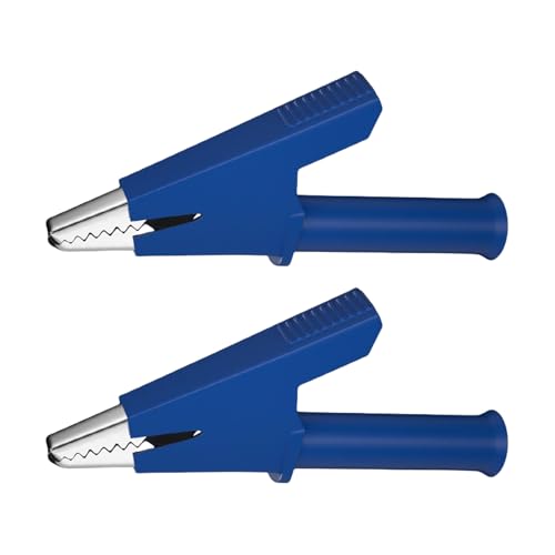 10 Mm Offener Testclip Mit Integrierten 4 Mm Stecker Tail Laboratory Testing Accessoires Für Labor Und Elektroprojekte