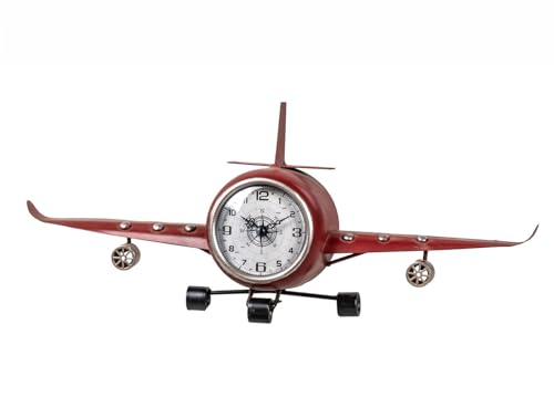 formano wunderschöne Moderne Standduhr im Flugzeugdesign ca. 40 cm groß