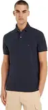 Tommy Hilfiger Herren Poloshirt Kurzarm 1985 Regular Fit, Blau (Desert Sky), XXL