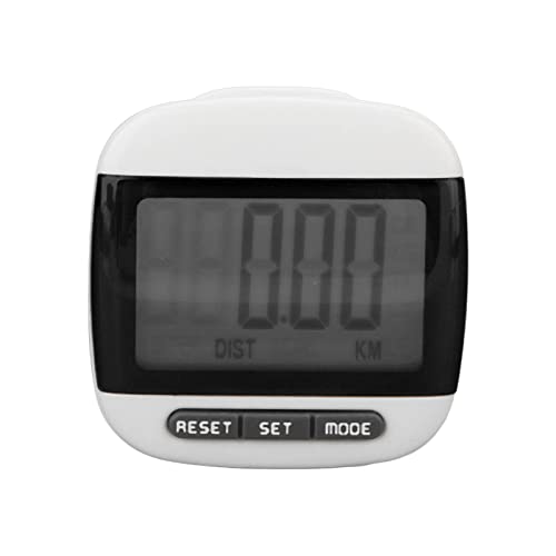 Schrittzähler für Senioren, präziser Schrittzähler, digitaler Schrittzähler, Schrittzähler für ältere Menschen mit LCD-Display und Clip für ältere Menschen