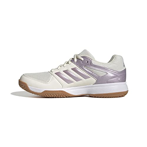 Adidas Damen Speedcourt Shoes Schuhe, Off White/Matt Purple/Cloud White, 38 EU