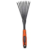 BLACK+DECKER Handharke - 38.8 CM - Ergonomischer Griff - Leicht zu hängen - Schwarz/Orange