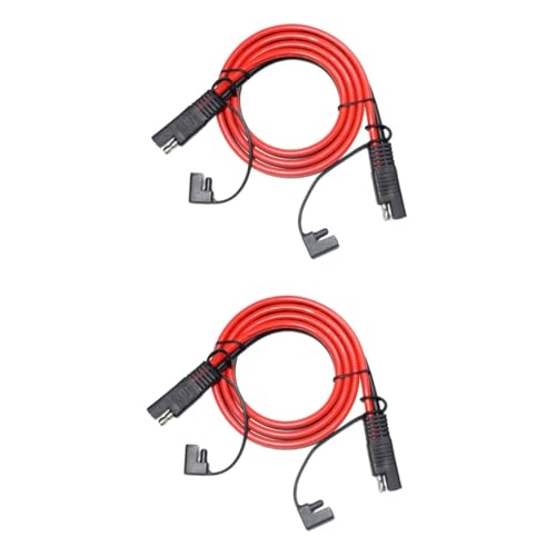 YARNOW 2 Stück SAE Adapterkabel Dual Head SAE Stecker SAE Anschlusskabel SAE Verlängerungskabel SAE Kabelbaum