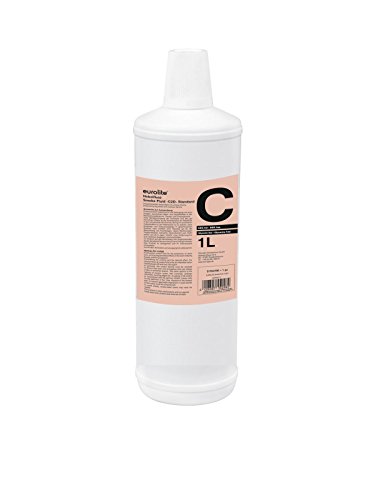 Eurolite Smoke Fluid -C2D- Standard 1 Liter | Nebelfluid für Nebelmaschinen | Mittlere Dichte und lange Standzeit | Made in Germany | Geruchsneutral auf Wasserbasis | Biologisch abbaubar