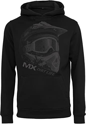 Baddery Motocross Pullover Herren : MX Dirt Life - Moto Cross Kleidung Zubehör - Hoodie Männer (XXL)