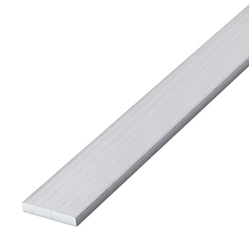 thyssenkrupp Flachprofil Aluminium 10 x 5 mm in 1500 mm Länge | Alu Flachstange Flachmaterial | EN AW-6060