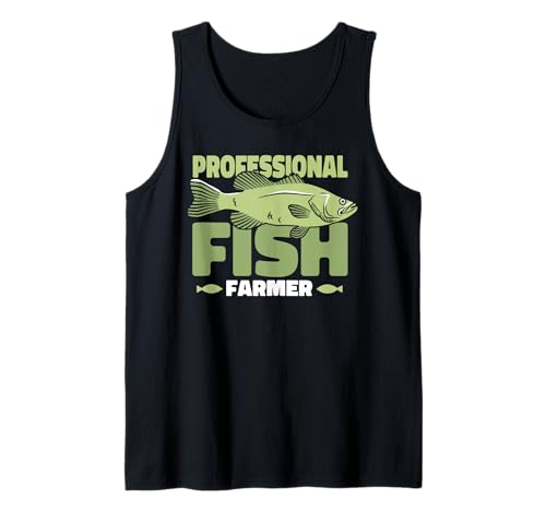 Aquakultur - Fischzuchtanlagen Meeresbiologie Fischzüchter Tank Top