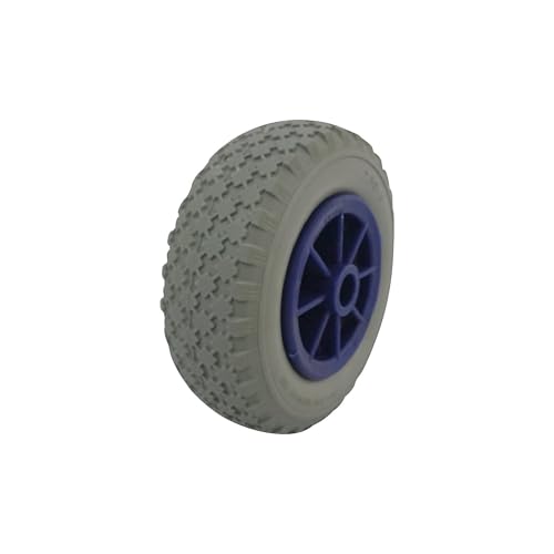 kaiserkraft | Polyurethan-Rad | pannensicher | Gleitlager Ø x Breite 20 x 75 mm | Rad-Ø x Breite 200 x 75 mm