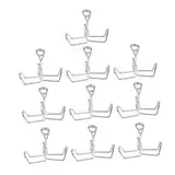 MAGICLULU 10Stücke Schlauchklemmen Aus Carbonstahl Federbelastete Wasserstopper Für Schläuche Für Laboranwendungen Schlauchclips Für Sicheren Halt Von Latexrohren