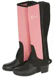 Covalliero Kinder Kinderminichaps Lilli Black/pink, Größe 134 Chaps,