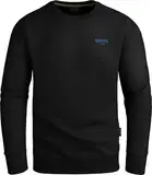 Grin&Bear Premium Herren Pullover Sweatshirt GB807-Black-L