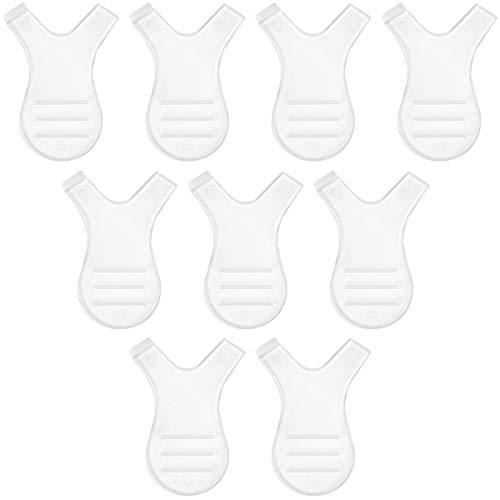 30 Stk Y Form Wimpernbürste, Silikon Pfropfen Wimpern Bürste, Y-Form Lash Lifting Kamm, Dauerwelle Lockenwickler Pinsel für Wimpernverlängerung Aufräumen Verpflanzen, Make-up