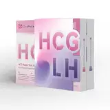 OvaMate 30 Ovulationstest + 10 Schwangerschaftstest Frühtest, Unterstützt von Free OvaMate APP, 10 miu/ml Frühschwangerschaftstest, 25 mIU/ml - Eisprung Teststreifen, 30 LH+10 HCG Tests