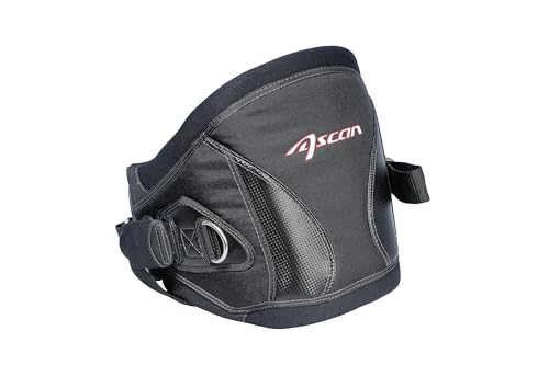 ASCAN Jack Multi Waist Harness Kite + Windsurf Hüfttrapez Trapez Surftrapez Kitetrapez (L)