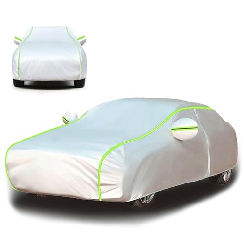 XMYAN Autoabdeckung Vollgarage für ????????? Camaro(2018-2021), Wasserdicht Autoabdeckung Atmungsaktiv Staubdicht Winddicht Schneedicht UV(Silver,für ????????? Camaro(2018-2021))