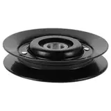 Alipis Riemenscheibe der Klimaanlage Rad ls Einstellung Spanner Ersatz auto klimaanlage kfz klimaanlage Spannrolle Metall Black