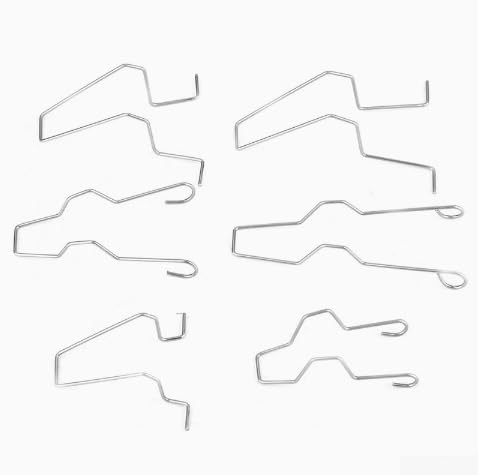 Vereinfachen Sie Ihre Reparaturen mit einer sortierten Packung Scheinwerferlampen-Halteclips in einem Set (6 Stück)