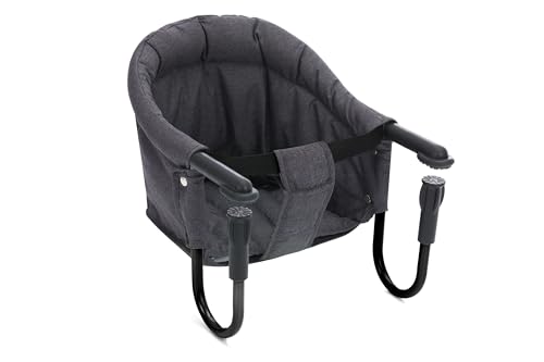 Fillikid Tischsitz | Faltbarer Babysitz | Stuhlsitz mit klappbarer Schraubfixierung | Boostersitz mit Anti-Rutsch-Klemmen und Tragetasche | Babysitz für dicke Tischplatten | Gepolsterter Tischstuhl