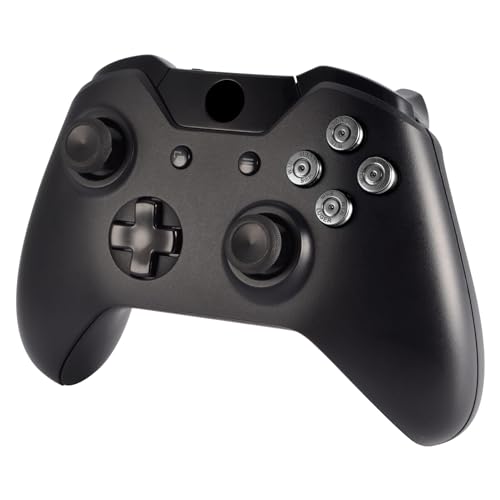 eXtremeRate ErsatzABXY Tasten für Xbox One Controller Aluminium Buttons Munition Bullet Kappen Knöpfe Patronensticks Zubehör für Xbox One/One Elite/One X＆S/Series X＆S Controller (Grey)