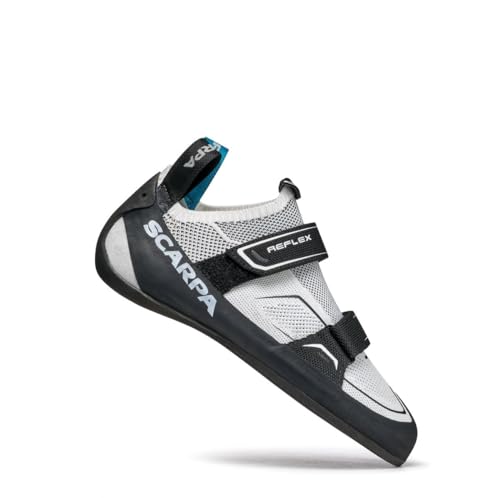 Scarpa Damen Reflex V WMN Kletterschuhe, White-Black FFXW, 35 EU
