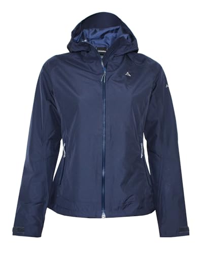 Schöffel Damen Jacket Wamberg L Regenjacke, Navy Blazer