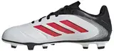 adidas Unisex COPA Pure III Club FG/MG Football Boots Kids Sneaker, FTWR White/Lucid red/core Black, 36 2/3 EU