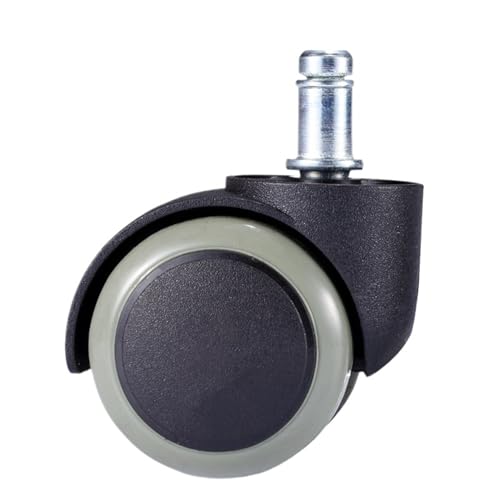 Hard Floor Casters for Models with 5-star Bases (Set of 5), black (Size : Green edge snap ring)