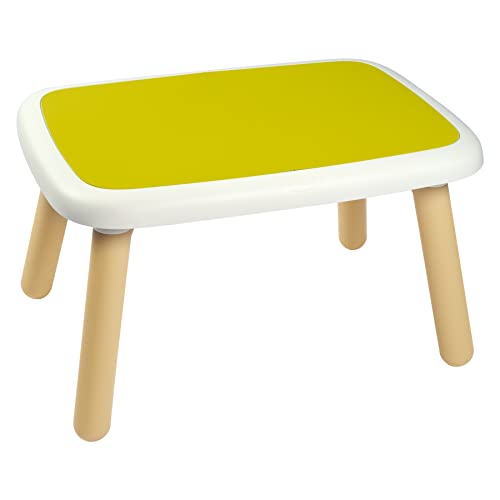 Smoby - Kid Tisch Lime - Stylischer Design-Kindertisch der Kid-Möbellinie, ideal für In- und Outdoor, mit UV-stabiler Kunststoff und stabilen Tischbeinen, ab 18 Monaten