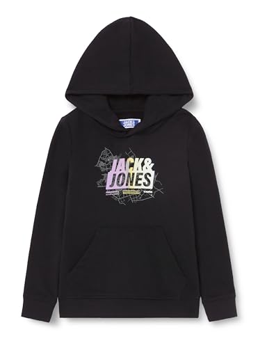 JACK&JONES JUNIOR JCOMAP Logo Sweat Hood SN JNR