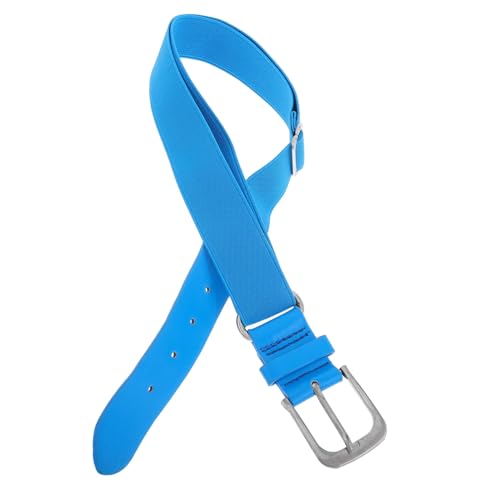 ifundom Stretch Gürtel Elastischer Stretch -softballgürtel Taillengürtel Für Softballausrüstung Softball Elastizitätsgürtel Verstellbarer Softball -elastizitätsgürtel Sky-blue Stahl