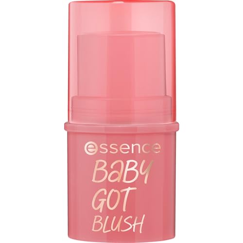 essence cosmetics Crème, baby got blush, Rouge, Nr. 30, Pink, natürlich, strahlend frisch, vegan, ohne Alkohol, ohne Parabene, ohne Mikroplastikpartikel, 1er Pack (5.5g)