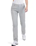 Damen-Golfhose, Stretch, gerade, leicht, atmungsaktiv, Twill - Grau - 46