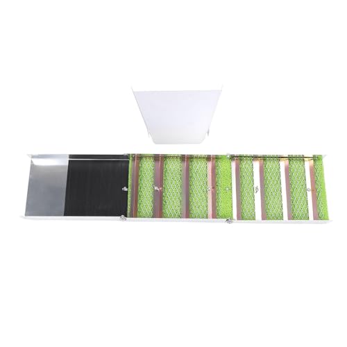 YHUEGH Goldschürfbox, Faltbare 127 cm Aluminiumlegierung-Schleusenbox, tragbares Goldschürfgerät