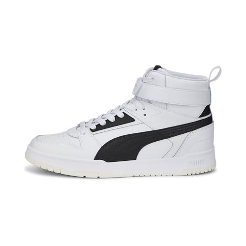PUMA Unisex Rbd Game Sneaker, White Black Team Gold, 41 EU