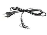 YOURSPARES Haarglätter Kabel für Glätteisen und Lockenstäbe, Schwarz, Kabelgebunden, Glätten und Locken, Alle Haartypen, Haarglätter