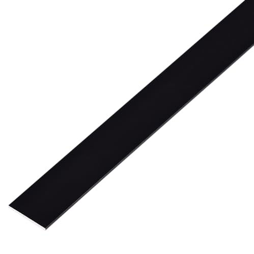 Alberts 472917 Flachstange - ALU - schwarz eloxiert - 1000 x 30 x 2 mm