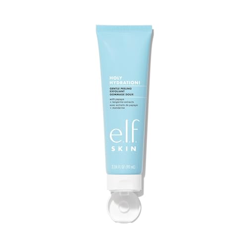 e.l.f. SKIN Holy Hydration! Gentle Peeling Exfoliant, Für Ein Strahlendes & Jugendliches Aussehen, Hellt Auf & Gleicht Hauttöne Aus, Entfernt Abgestorbene Haut, Vegan & Tierversuchsfrei, 90 ml