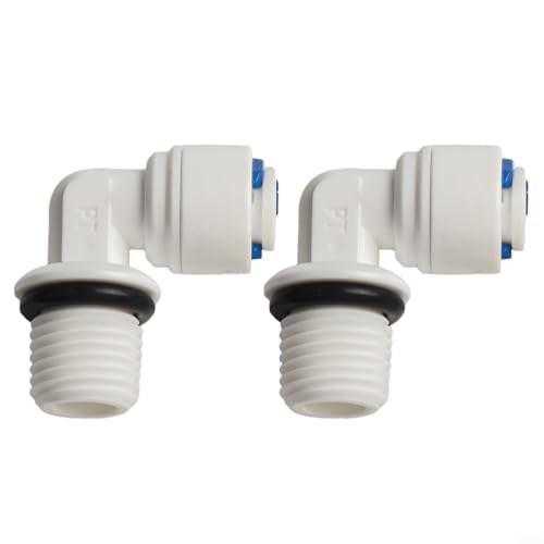 Connection Solutions Steckrohre und 12 mm Ellenbogen für Wasserfilter, 2 Stück