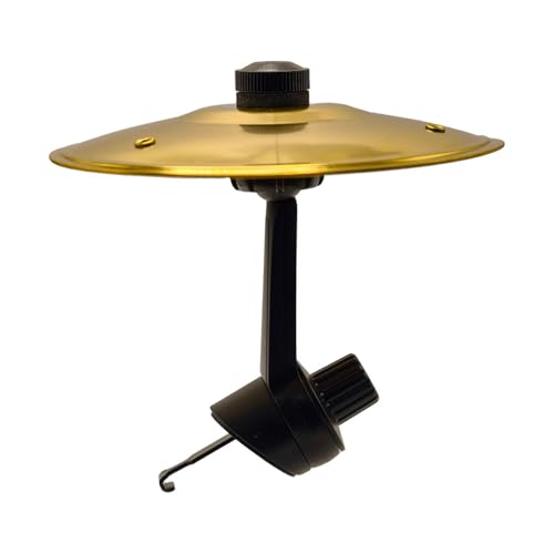 Auto-Becken für Lüftungsgitter – Mini Drum Crash Cymbal, Lauter Klang & Blitzinstallation – Anti-Langeweile bei Stau & Langstrecken – Fahrzeugmusik für Drummer & Fans,Für alle Arten von Fahrzeugen (A)