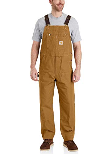 Carhartt, Herren, Lockere Segelleinen-Latzhose, Carhartt® Braun, W34/L34