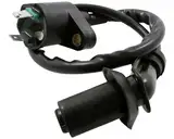 2EXTREME Zündspule inkl. Zündkerzenstecker für Peugeot Ludix 2, New Vivacity, Speedake, Speedfight 1-4, Squab, SV, TKR 50cc Roller (2-Pin, 12V, 30.000V, 2-Takt & 4-Takt)