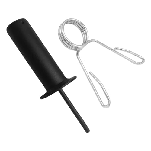 LATAFA Langhantel-Pin, Stahl-Gewichtsstapel-Gymnastik-Pin, Gewichtsbelastungsstift Mit Federclip, Mehrzweck-Gewichtsstapel-Pin, Tragbarer Langhantel-Gewichtspin, Pin