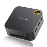 Blackview MP80 Mini PC Ιntel Alder Lake N95 (4C/4T, bis zu 3,4 GHz), 16GB DDR5 512GB SSD, 4K@60Hz DREI Bildschirm Anzeige, 2 x Gigabit Ethernet, 2.4+5G WiFi, BT4.2, Micro Desktop Computer Büro Schule