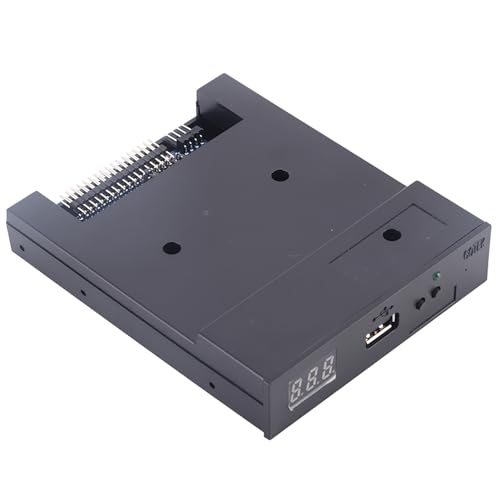 Sfr1m44-u100k USB-Emulator, 3,5 Zoll (8,9 cm), 1,44 MB Diskettenlaufwerk-Emulator in Schwarz