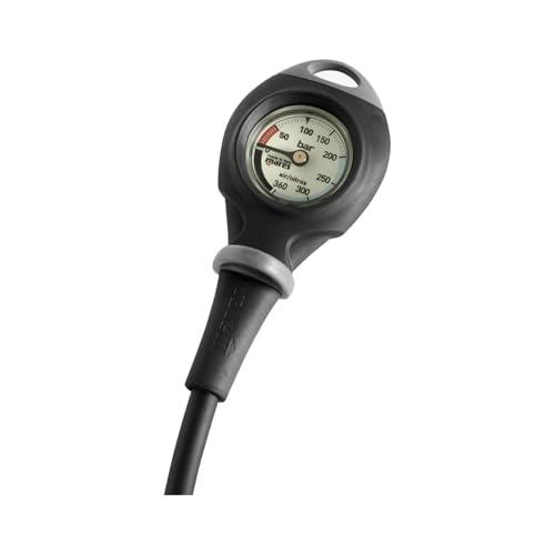Mares Finimeter Mission 1, Black, One size, 414417