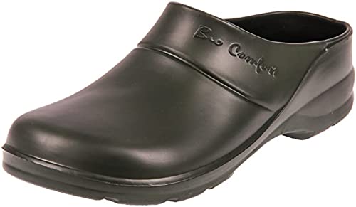 LEMIGO leichte Eva Clogs Gartenclogs Gartenschuhe Bio Comfort (47, Grün)