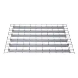 Steinbock 24x Drahtgitterboden für Palettenregale | 1.000 kg Tragkraft | BxT 890 x 1.100 mm | Maschenweite HxB 106 x 63,1 mm | 4 mm Drahtstärke | max. 50 mm Traversenbreite | verzinkt | Gitterboden