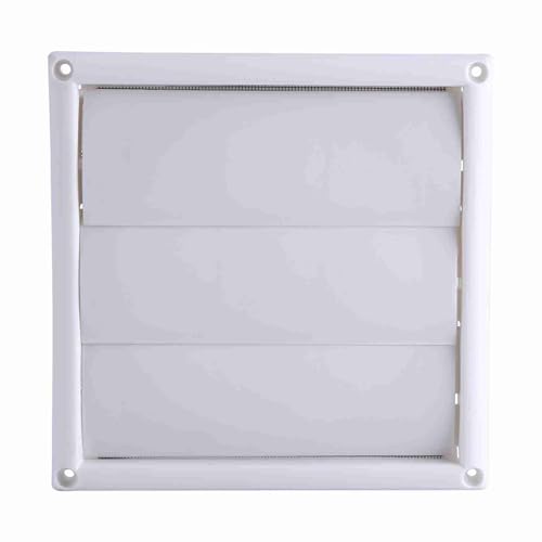 Kunststoff Ventilationsblende Wandk Grill Behalten Sie Zirkulation Innen- und Außenluft für Deckenöffnungen (20 * 20CM)