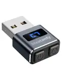 meatAnty Metall Tiny Mouse Jiggler, USB Mover Undetectable, Automatischer Shaker mit Bildschirm, 3-Modus Mouse Mover Gerät, Wiggler Giggler Jonggler Halten Computer/PC/Laptop Aktiv Büro Remote-Arbeit
